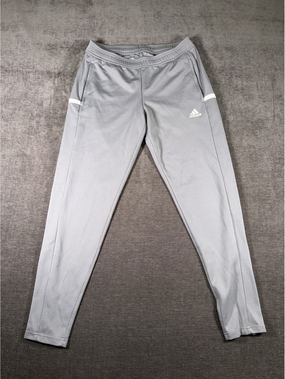 Adidas Aeroready Gray Athletic Track Pants Size Small